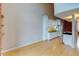 Living room features hardwood floors and an open floor plan at 3233 Osage St # 2A, Denver, CO 80211