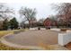 Community park with brick paved sitting area and benches at 3233 Osage St # 2A, Denver, CO 80211