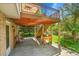 Relaxing covered patio area, perfect for outdoor seating and entertaining guests at 20530 Parker Vista Cir, Parker, CO 80138