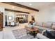 Open-concept living area with comfortable seating, dining area, and bar in the background at 41 Stillson Placer Ter, Breckenridge, CO 80424