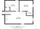Basement floor plan with an office, bedroom, walk in closet and basement at 7276 W 83Rd Way, Arvada, CO 80003