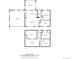 Two-story floorplan showing the layout of both floors with the garage, living room, and primary and additional bedrooms at 7720 Kendall St, Arvada, CO 80003