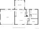 Detailed floorplan showcasing the layout with the kitchen, living room, bedrooms, dining room, bathroom and garage at 7720 Kendall St, Arvada, CO 80003