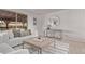 Bright living room featuring white walls, neutral furniture, and a view to the outdoor at 7720 Kendall St, Arvada, CO 80003