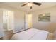 Comfortable bedroom layout with an ensuite bathroom and closet at 500 S Pennsylvania St # 520, Denver, CO 80209