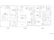 Detailed floor plan showcasing the layout of this three-story home at 7744 S Cherokee Trl, Centennial, CO 80016