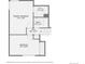 Second floor plan with primary bedroom and additional bedroom at 11914 Bellaire Cir, Thornton, CO 80233