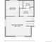 Basement floor plan with bedroom, recreation room, and bath at 11914 Bellaire Cir, Thornton, CO 80233