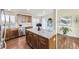 Spacious kitchen featuring granite countertops and modern appliances at 11914 Bellaire Cir, Thornton, CO 80233