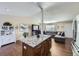 Kitchen with granite countertops and stainless steel appliances at 11914 Bellaire Cir, Thornton, CO 80233