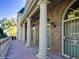Exterior view with large columns and arched windows at 301 Garfield St # 1E, Denver, CO 80206