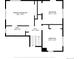 Detailed floor plan showing primary bedroom, bath, bedrooms, and hall dimensions at 1076 S Leyden St, Denver, CO 80224