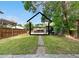 Large backyard showcasing ADU potential with a concrete pad ready for customization at 3254 Newton St, Denver, CO 80211