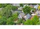 Aerial view of neighborhood featuring tree-lined streets and well-maintained homes at 3254 Newton St, Denver, CO 80211