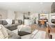Spacious living room boasts natural light, an open floor plan, and seamless flow to the modern kitchen at 6163 W 76Th Ave, Arvada, CO 80003
