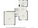 Floor plan featuring the kitchen, dining area, living room, foyer, and garage at 10152 Telluride St, Littleton, CO 80125
