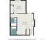 Basement floor plan featuring the bedroom, bath, Gathering room, and laundry areas at 10152 Telluride St, Littleton, CO 80125