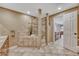 A full bathroom featuring a shower stall and dual sinks at 570 Stonemont Dr, Castle Pines, CO 80108