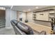 Finished basement with rec space at 9889 Aftonwood St, Highlands Ranch, CO 80126