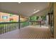 Large covered deck offering outdoor living space and skylight at 10222 W Ida Ave # 237, Littleton, CO 80127