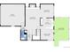 Main floorplan featuring a living room, kitchen, dining area, breakfast nook, covered deck and garage at 10222 W Ida Ave # 237, Littleton, CO 80127