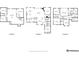 Three-story floor plan showing dimensions for each room, including kitchen, bedrooms, office, and living areas at 8677 S Buchanan Way, Aurora, CO 80016