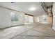 Unfinished basement ready for customization with insulated walls and concrete floor at 5629 Farrier Pt, Castle Rock, CO 80104