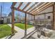 Beautiful backyard with a patio and an outdoor dining set, great for relaxation and entertaining at 2530 N Franklin St, Denver, CO 80205
