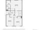 Floor plan of the upper level with bedrooms and bathrooms labeled at 18984 E Kent Cir, Aurora, CO 80013