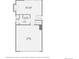 Detailed floor plan featuring a Gathering room, bath, laundry, hall, and garage dimensions at 18984 E Kent Cir, Aurora, CO 80013