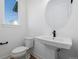 Stylish powder room with modern vanity and elegant fixtures at 2361 Junegrass Ln, Superior, CO 80027