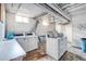 Well-lit laundry room with modern machines and ample space at 1100 Colorado Blvd # 305, Denver, CO 80206
