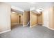 Spacious finished basement with neutral carpet and lighting at 5174 S Ukraine St, Aurora, CO 80015