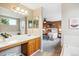 A view from the bathroom of the main bedroom suite at 5174 S Ukraine St, Aurora, CO 80015