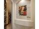 Wine cellar with custom shelving and tile accents at 4479 Tierra Alta Dr, Castle Rock, CO 80104