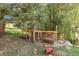 Outdoor chicken coop with run provides a rustic touch to this property at 25728 Stanley Park Rd, Evergreen, CO 80439