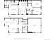 Detailed floor plan showcasing the layout of the home's two floors at 2110 W 67Th Pl, Denver, CO 80221