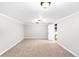 Spacious unfinished basement with ample storage at 4191 S Eliot St, Englewood, CO 80110