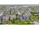 Aerial view of homes with lawns, trees, and gardens in a well-planned community at 1867 W 137Th Ln, Broomfield, CO 80023