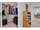 Walk-in closet with clothing racks and shelving at 1086 Highlands Dr, Erie, CO 80516