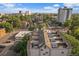 Aerial view showcasing a property's location and surrounding cityscape at 1655 N Williams St, Denver, CO 80218