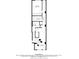 Floor plan of a bedroom, bathroom, laundry, and foyer at 1655 N Williams St, Denver, CO 80218