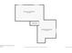 Basement plan with unfinished square footage and dimensions at 11089 Woodhurst Cir, Highlands Ranch, CO 80130