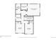 Second floor layout displaying the bedrooms, bathrooms and closet spaces at 11089 Woodhurst Cir, Highlands Ranch, CO 80130