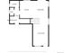 Detailed floor plan showcasing the layout of the home including the living room, kitchen and bedrooms at 20826 Robins Dr, Denver, CO 80249