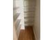 Walk-in pantry offering ample storage space with multiple shelves at 482 S Kalispell Way # E, Aurora, CO 80017