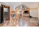Basement with game area and built-in entertainment center at 12555 Critchell Ln, Littleton, CO 80127