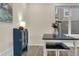 Cozy dining room with modern furniture, stylish decor, and natural light at 4884 St Vrain Rd, Firestone, CO 80504