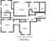 Layout of the first floor with bedrooms, ensuite bathrooms, and closets for scale at 2447 Fairway Wood Cir, Castle Rock, CO 80109