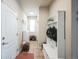 Functional mudroom with storage, bench, and easy access to the exterior at 2447 Fairway Wood Cir, Castle Rock, CO 80109